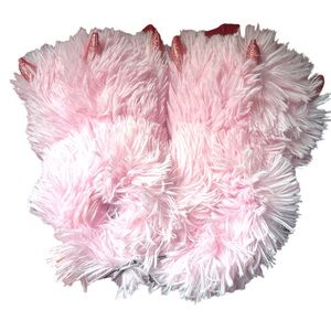 Pink Monster Claw Slippers